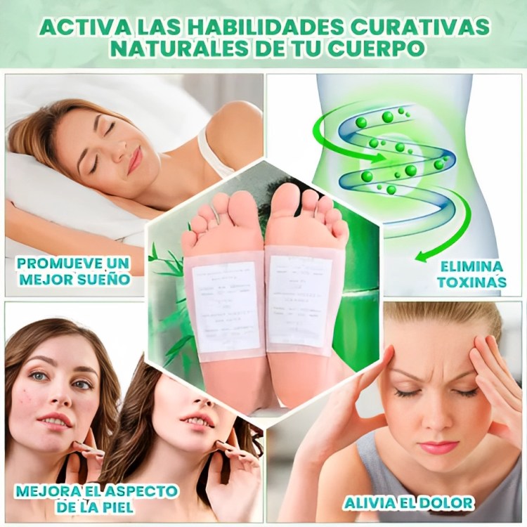 Parches kinoking™ - Alivia dolores y Desintoxica