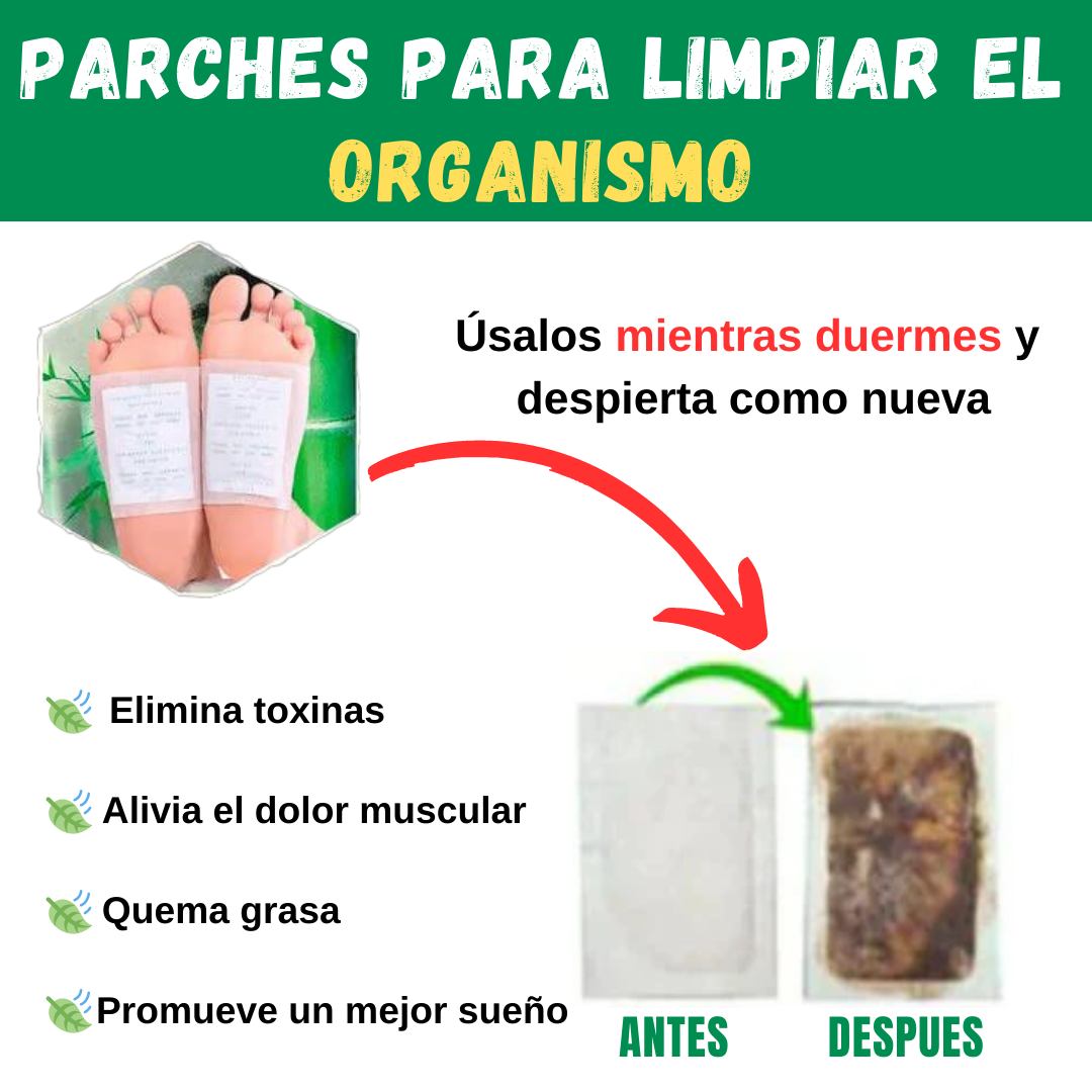 Parches kinoking™ - Alivia dolores y Desintoxica