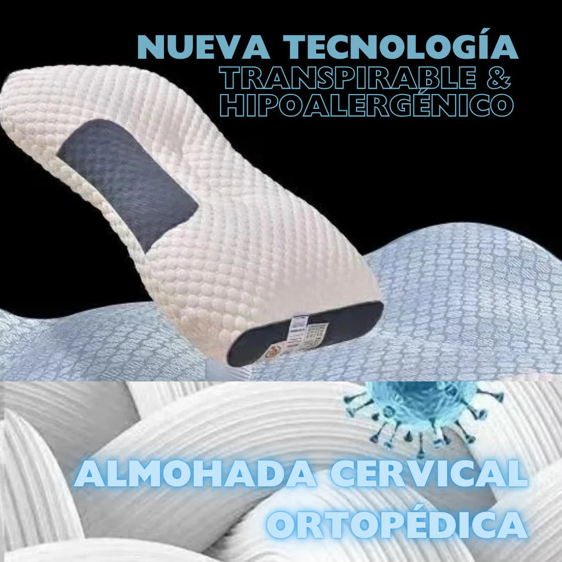 ZLEEPY PRO™ CONSIGUE UN DESCANSO MUCHO MÁS REPARADOR!