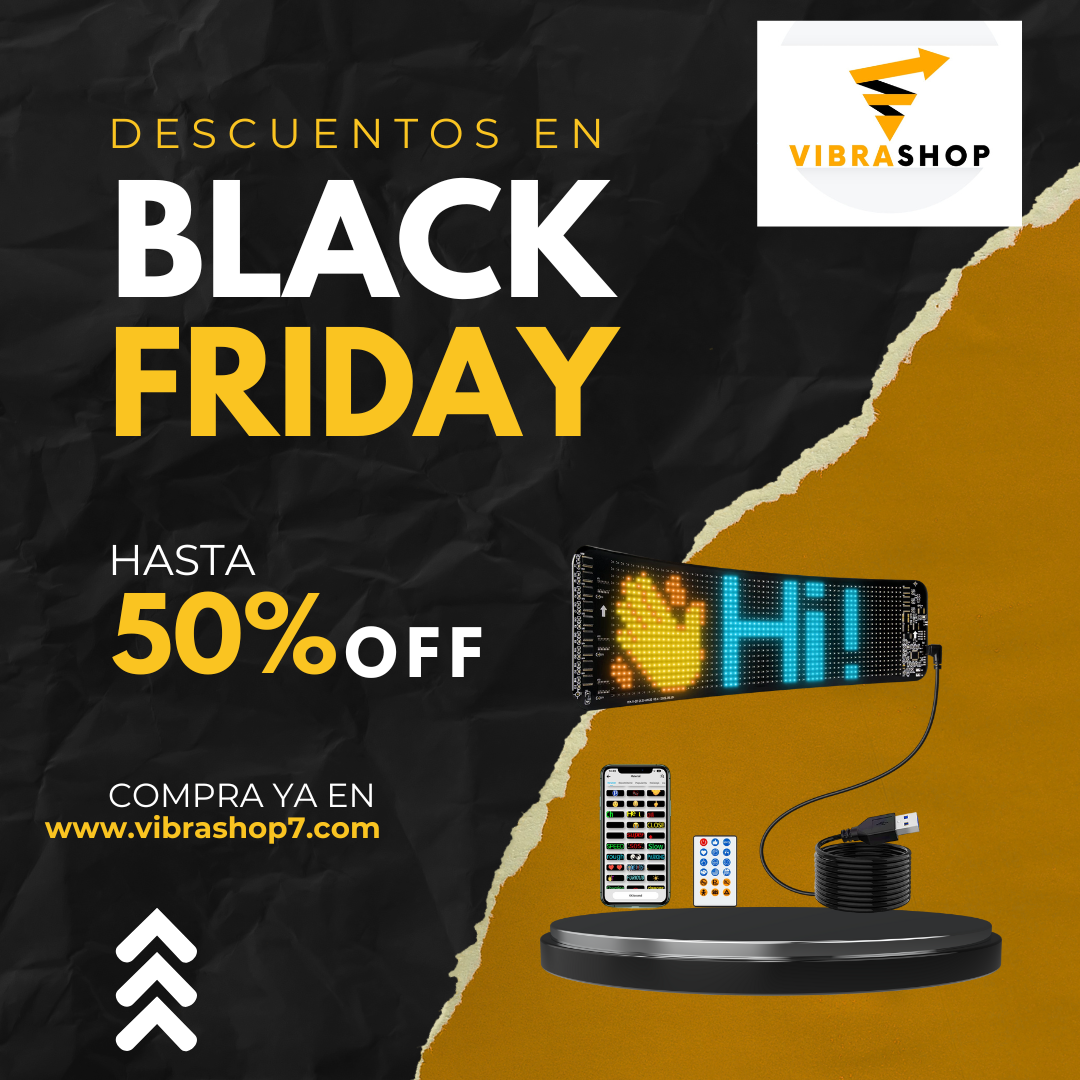 FLEXILED™ PANTALLA FLEXIBLE LED PARA AUTO - OFERTA SOLO POR HOY + ENVÍO GRATIS