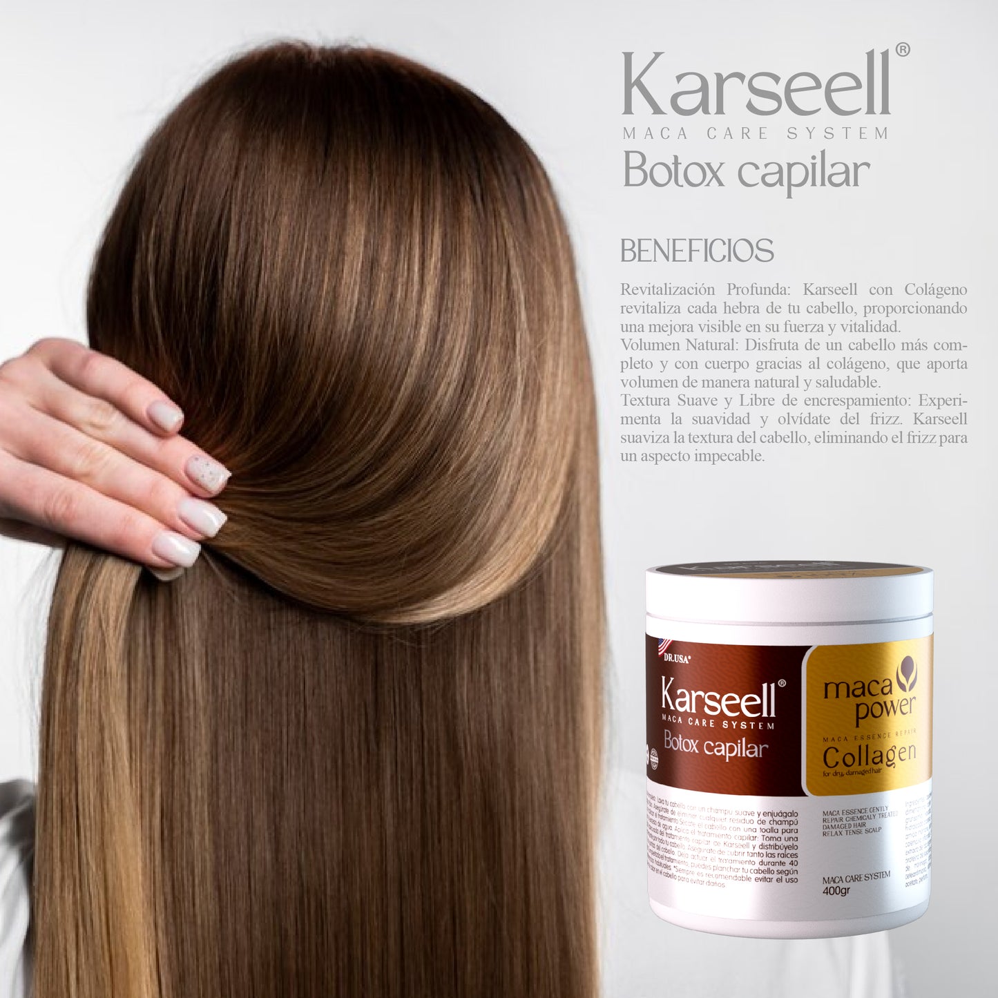 BOTOX CAPILAR KARSEELL B PLUS™ - REVITALIZA TU CABELLO