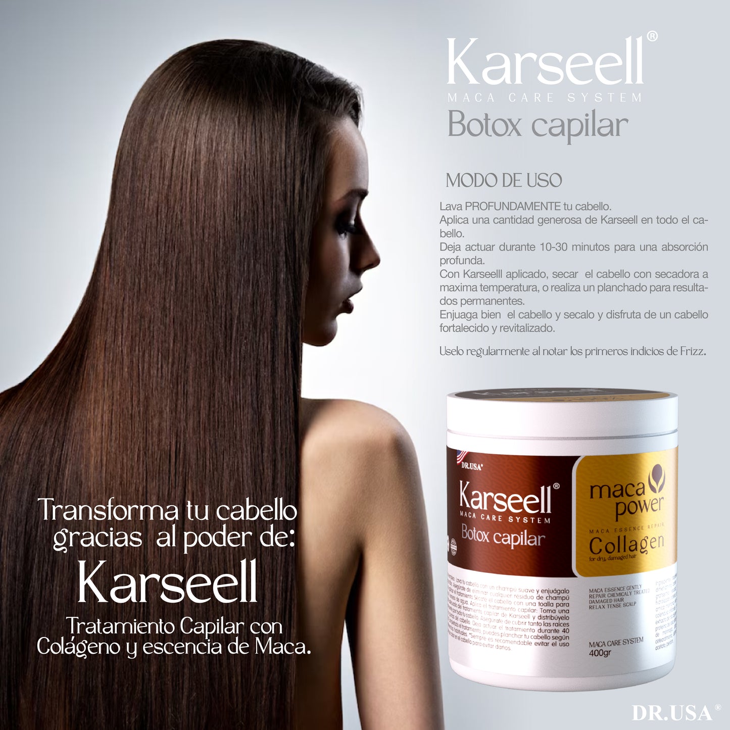 BOTOX CAPILAR KARSEELL B PLUS™ - REVITALIZA TU CABELLO