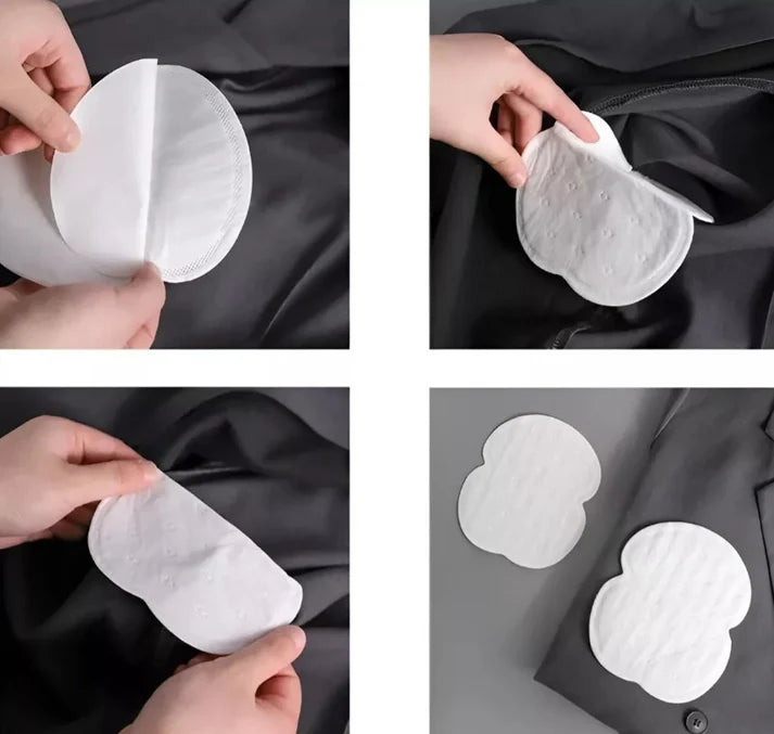 Parches Absorbentes para Sudor en Axilas – 30 Unidades
