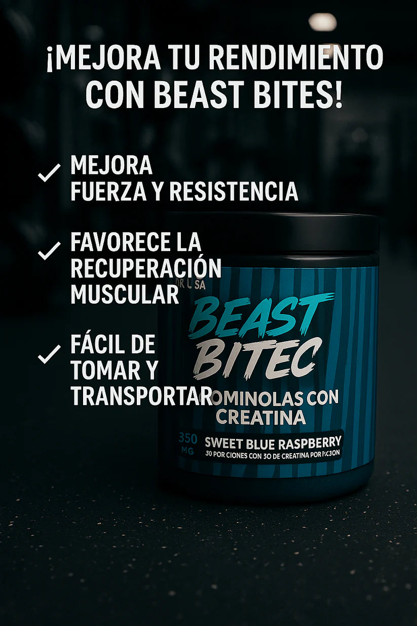 POTENCIA TU RENDIMIENTO CON BEAST BITES™