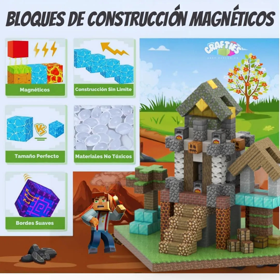 Magic Block™ - Construye tu propio mundo de Minecraft