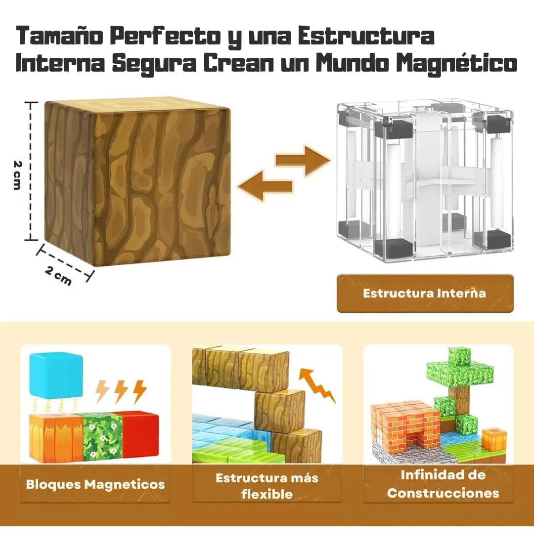 Magic Block™ - Construye tu propio mundo de Minecraft