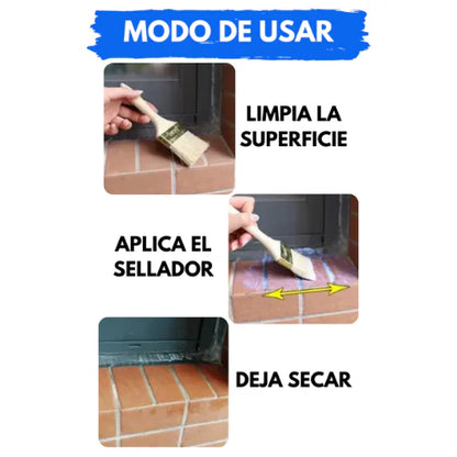 Sellador Impermeable + Brocha de regalo - protege tu hogar contra filtraciones