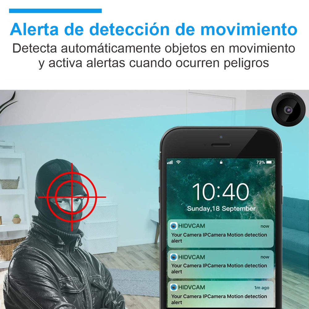 MINI CAMARA SPY HD™ - Oferta SOLO por hoy + Envió GRATIS