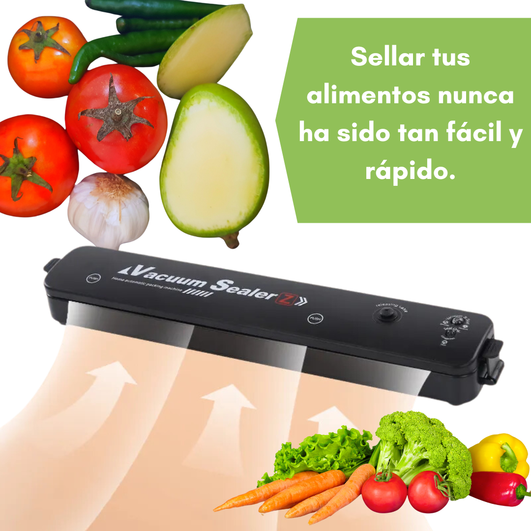 VACUNM SEALER™ - SELLADORA DE ALIMENTOS - OFERTA SOLO POR HOY + ENVÍO GRATIS