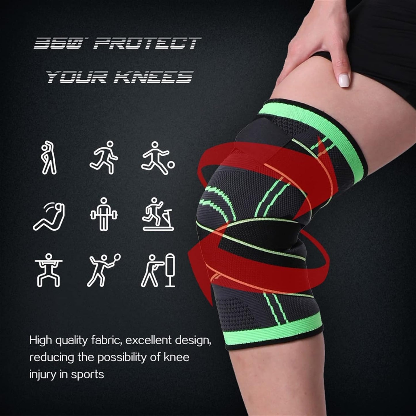 FLEXI COMPRESSION™ COMPRA 1 Y LLEVATE 1 GRATIS RODILLERA - OFERTA SOLO POR HOY + ENVÍO GRATIS
