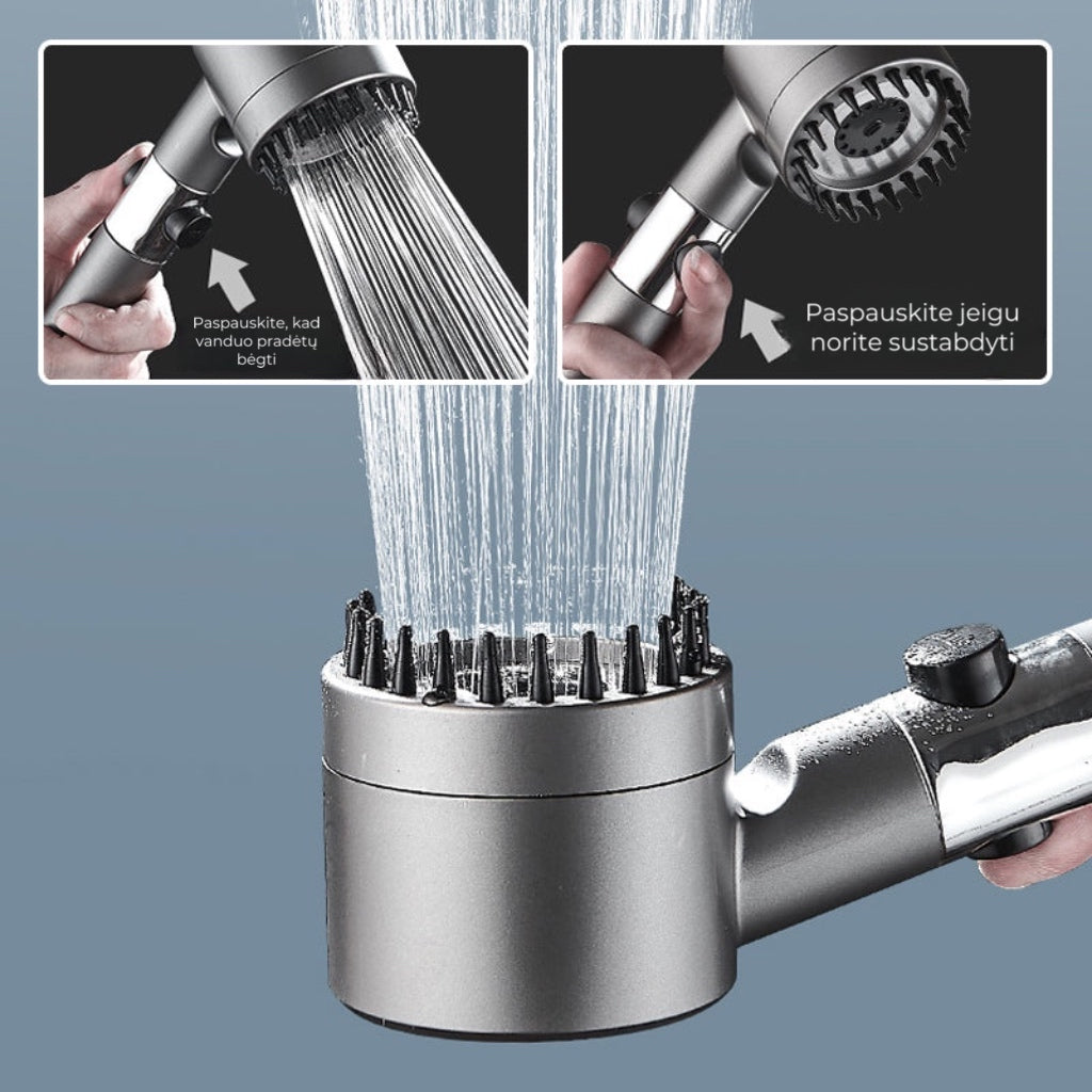 HYDROZEN™ CABEZAL MASAJEADOR PARA DUCHAS - OFERTA SOLO POR HOY + ENVÍO GRATIS