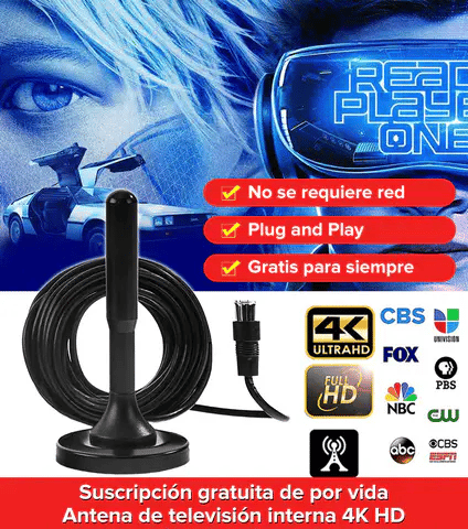 ANTENA TV DIGITAL HD™ - OFERTA SOLO POR HOY + ENVÍO GRATIS