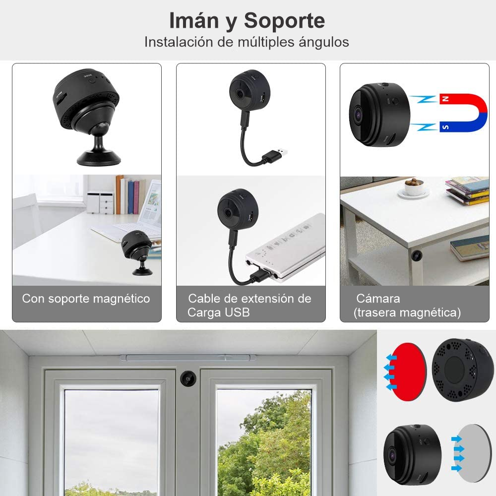 MINI CAMARA SPY HD™ - Oferta SOLO por hoy + Envió GRATIS