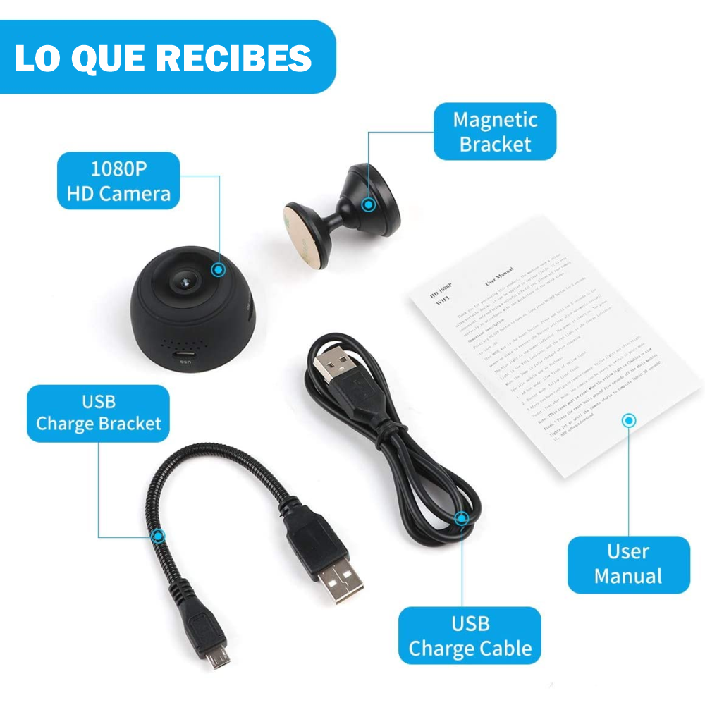 MINI CAMARA SPY HD™ - Oferta SOLO por hoy + Envió GRATIS