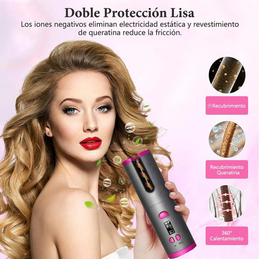 Rizador Inalámbrico Black Edition™ - OFERTA SOLO POR HOY + ENVÍO GRATIS